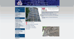 Desktop Screenshot of pompeiu.imar.ro