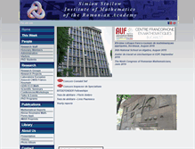 Tablet Screenshot of pompeiu.imar.ro